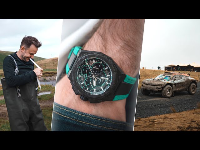 This chronograph watch is CRAZY fast!