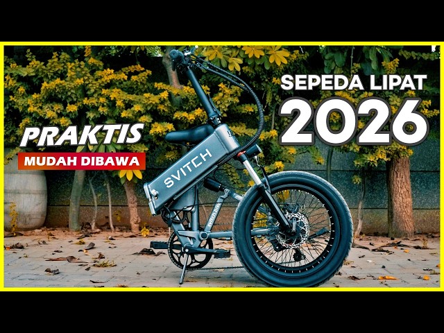 BARU! 10 Rekomendasi SEPEDA LIPAT TERBAIK 2026 – Paling Ringan dan Kuat Mudah Dibawa