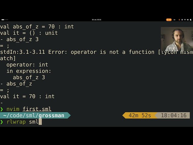 Lambda Calculus and Standard ML (SML) [1]