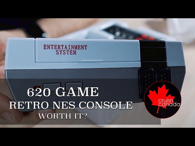 Nintendo 620 games in 1 Retro Entertainment System, Unboxing and Review