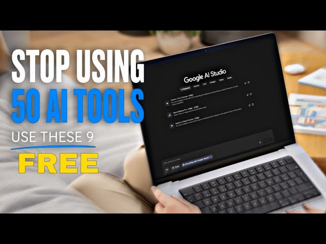“Stop Using 50 AI Tools. Use These 9 Instead.”