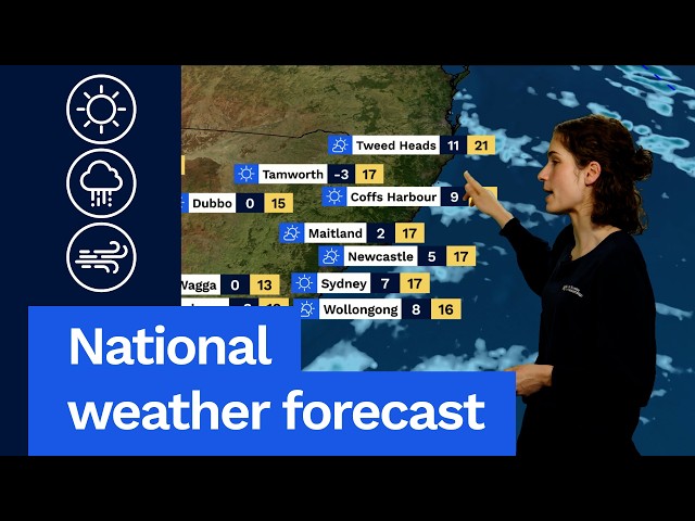 National Weather Forecast: Frosty start for many, showers in south-east