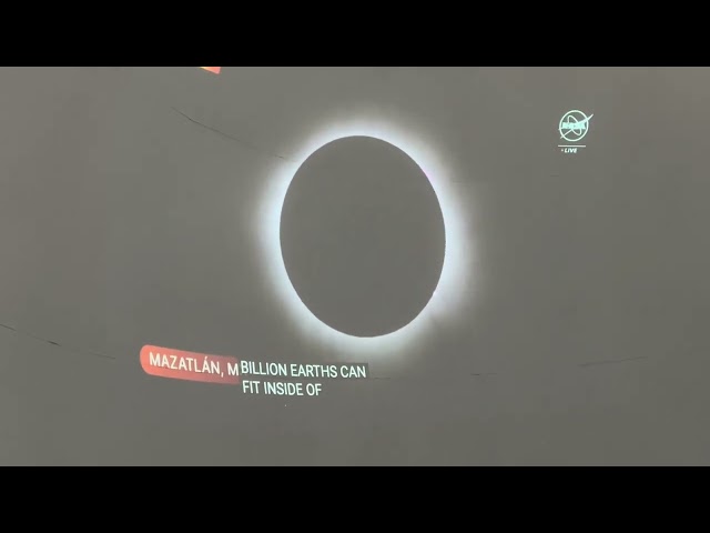 2024-04-08 Solar Eclipse 24 VIDEO Mazatlan Totality