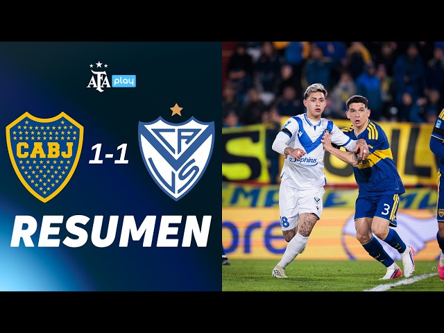 Boca Juniors 1 vs. 1 Velez Sarsfield | #TorneoClausura2026 | Highlights | Matchday 4