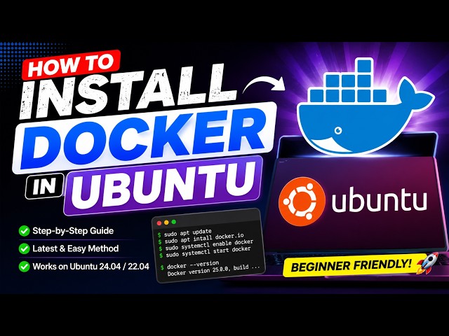 How to Install Docker on Ubuntu (Complete Guide + Post-Installation Setup) | 2026