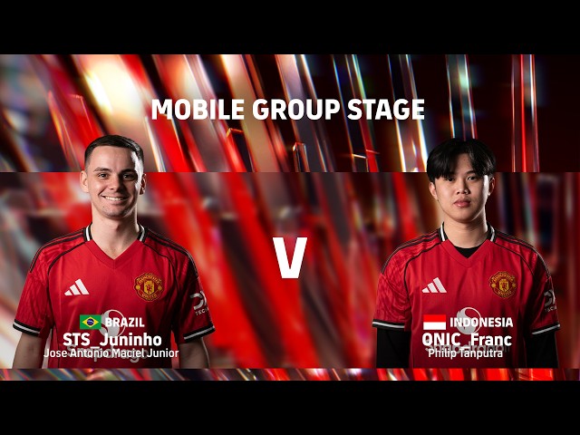 Group Match: STS_Juninho vs ONIC_Franc | eFootball™ Championship 2026 Manchester United Finals