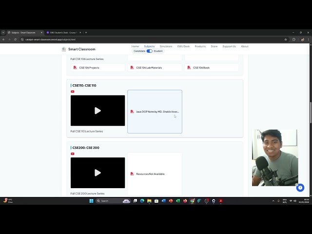 First Announcement for CSE 106 Discrete Mathematics Course Playlist for University Students
