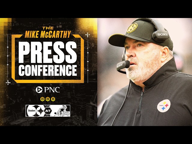 Coach McCarthy Press Conference (Week 5 vs Indianapolis Colts) | Pittsburgh Steelers