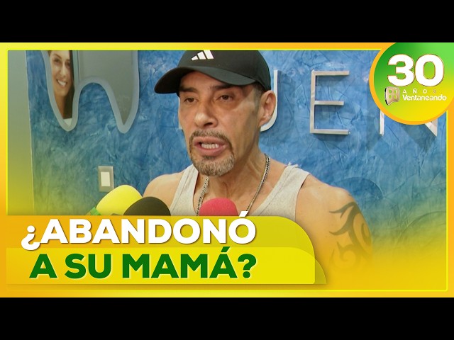 Charly López responds to allegations of abandoning his mother | Ventaneando