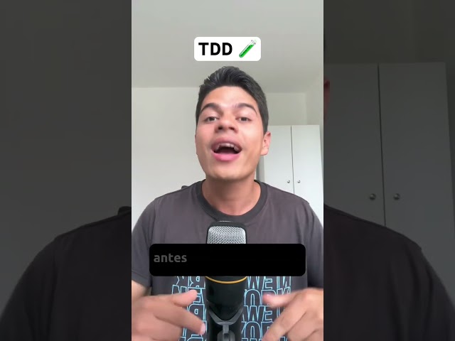 TDD en pocas palabras 🧪 #coding #programming #pythoncoding #software #tecnologia #programacion