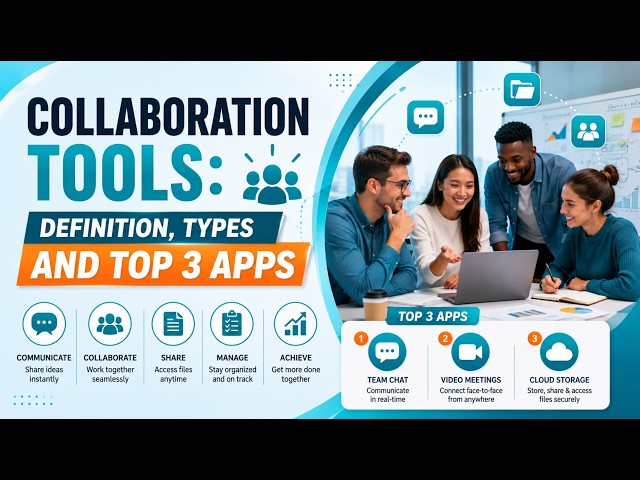 Collaboration Tools: Definition, Types and Top 3 Apps