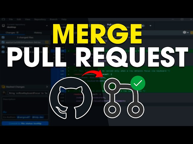 How To Merge a Pull Request in GitHub Repository (Tutorial)