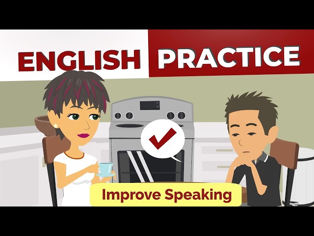 Improve English Speaking Skills | Shadowing Practice with a Simple Conversation 💬