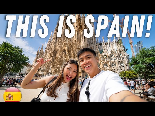 First Time in BARCELONA, Spain! 🇪🇸 This City is Gorgeous!