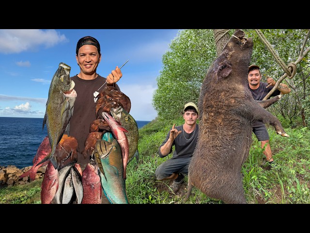7 Days Spearfishing, Hunting & Fishing Hawaii's Backcountry