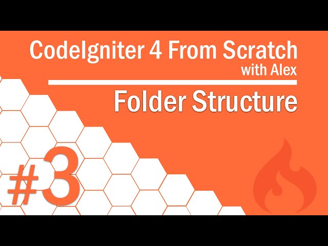CodeIgniter 4 from Scratch - #3 - Folder Structure Overview