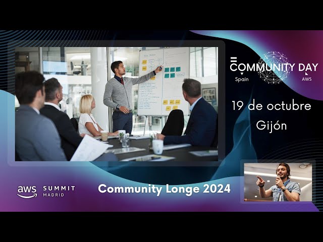 Presentación del #AWSCDSpain2024 por Tasia y Diego