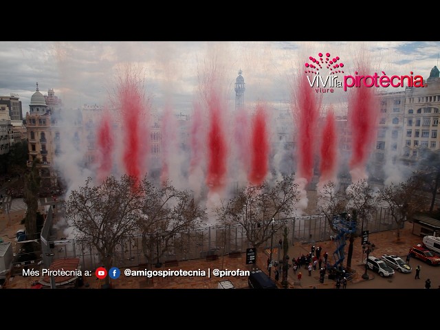 Fallas Valencia 2026, Mascletá Sábado 14 de Marzo 2026, Pirotecnia Aitana