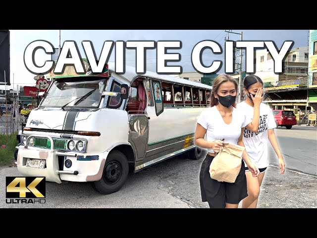 CAVITE CITY Philippines Walk [4K]