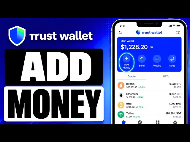 Cómo AÑADIR DINERO a TRUST WALLET (2026) | Comprar y depositar criptomonedas