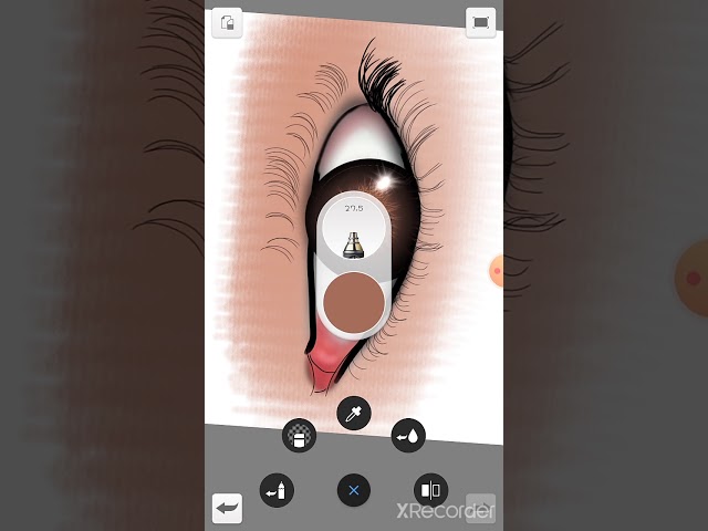 how to draw a realistic eyes on autodesk sketchbook....for beginners... #Autodesketchbook