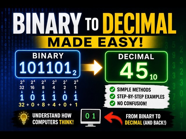 Convert Binary to Decimal FAST
