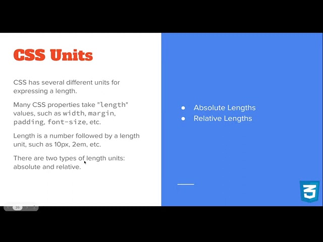 CSS 102 - Understanding the Box Model, CSS Units, Padding and Margin, Display types.f243