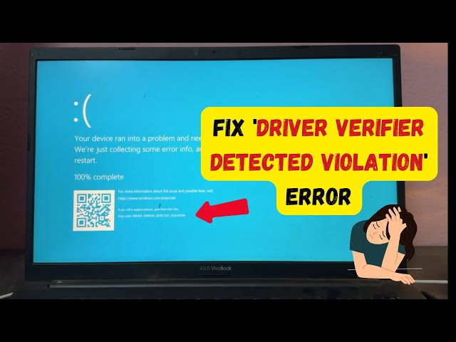 Fix 'Driver Verifier Detected Violation' Error: Quick Solution for Windows Restart Issue!