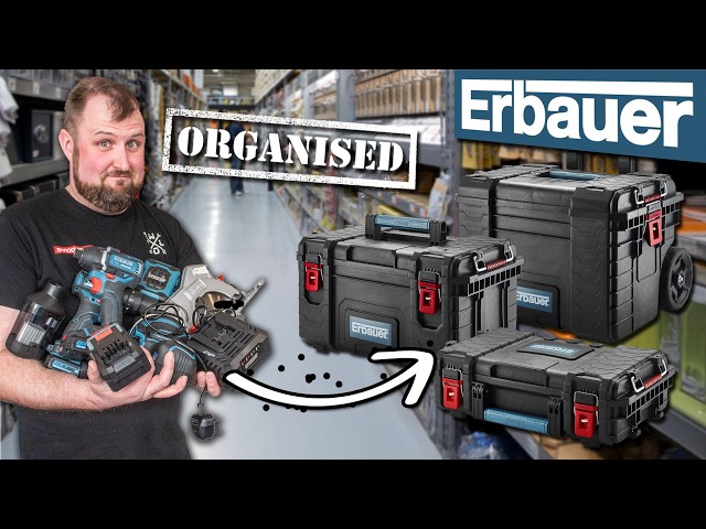 I Built The Ultimate Erbauer Tool Box with Shadow Foam!