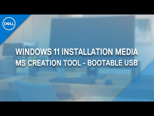Create Windows 11 Installation Media | Media Creation Tool (Official Dell Tech Support)