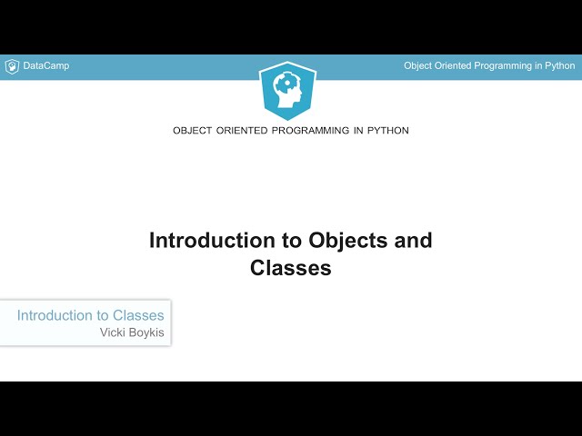 Python Tutorial: Intro to Object Oriented Programming in Python 3