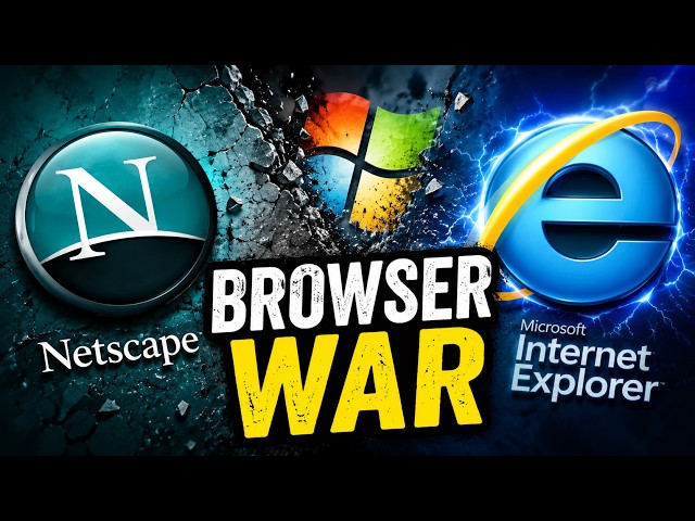 How Microsoft Destroyed Netscape: The Browser War That Changed the Internet