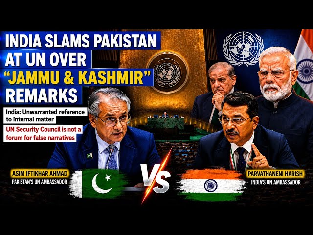 India Slams Pakistan at UN Over Jammu & Kashmir | UNSC Debate | Kashmir Debate 2026 | The Geo Thread