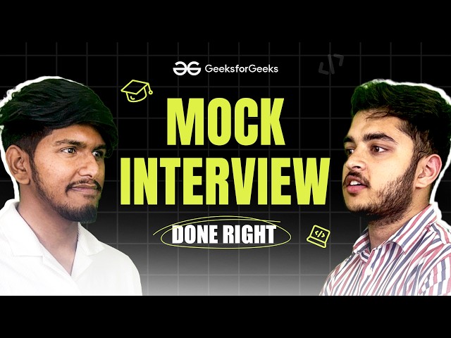 Watch This Before Your Next Interview (Real Mock) | DSA & MERN Interview Questions - 1st Round