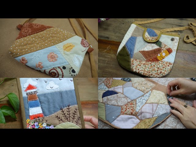 4 Easy Hand Sewing Projects with Fabric Scraps