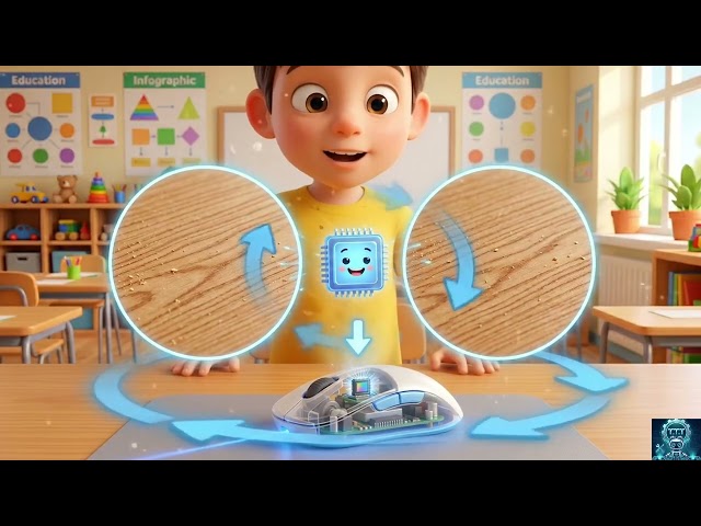 How Does a Laser Mouse Work? | Easy Explanation for Kids | Computer Basics Song