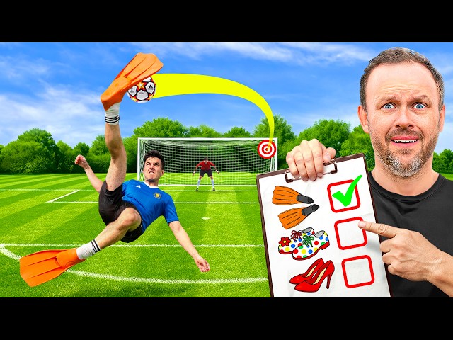 Scoring 1 IMPOSSIBLE Goal with EVERY SHOE