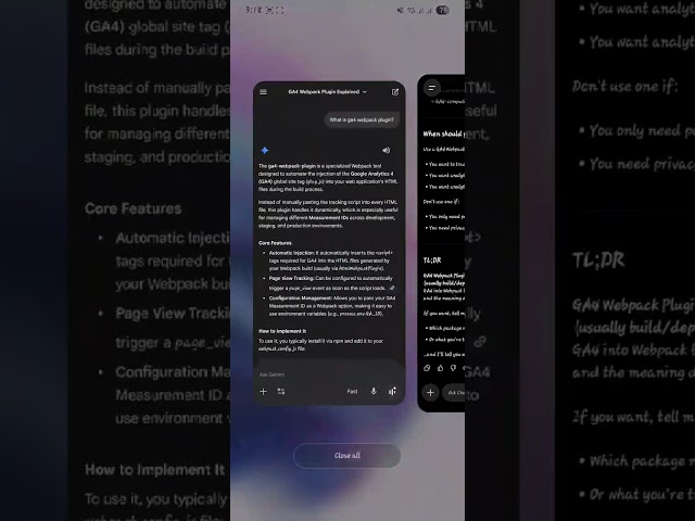 Gemini vs ChatGPT (ga4-webpack-plugin)