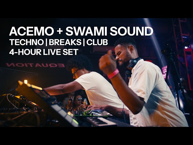 4-Hour Techno Hardware Set in New York | AceMo + Swami Sound