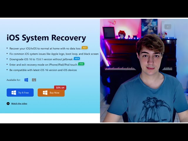 How to Fix iPhone iOS Problems with TunesKit iOS System Recovery!