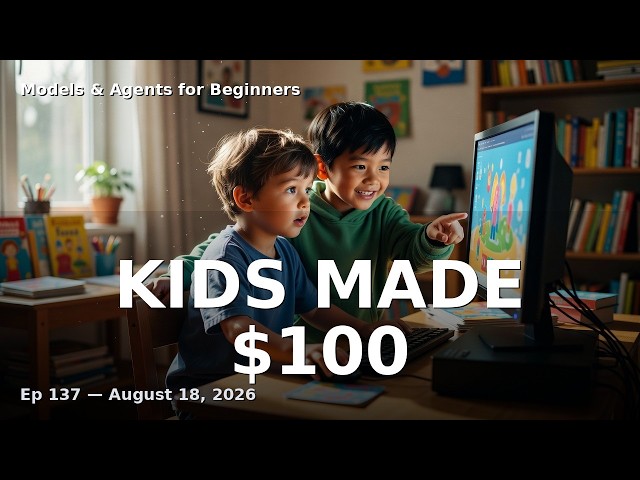 Perplexity Helped Two Kids Make Their First $100