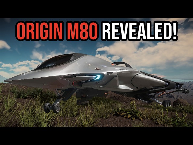 Star Citizen Origin M80 Heavy Fighter REVEALED!