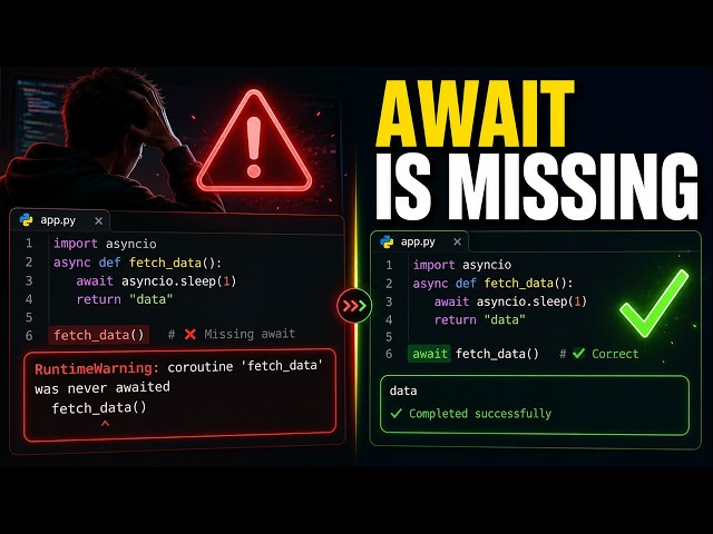 13 Python Asyncio Mistakes That Break Your Code