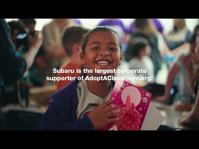 Subaru Loves Learning: Helping schools and students in need
