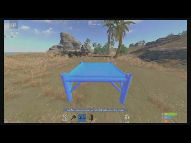 Rust Console Edition: Simple Easy to build bunker base!