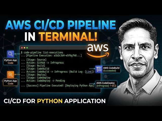 AWS CI/CD Pipeline: CodePipeline CodeBuild CodeDeploy