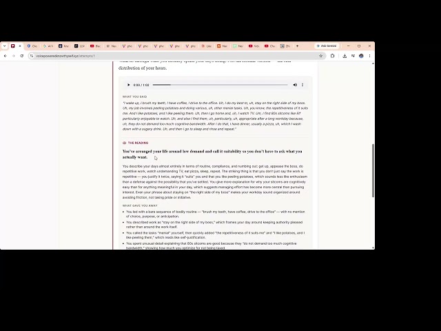 KnowThySelf — The AI That Psychoanalyzes You From Your Own VoiceO