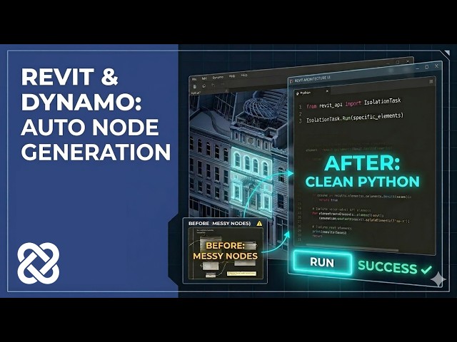 Isolating Revit Elements in a few mins - BIBIM AI Dynamo Script Generation