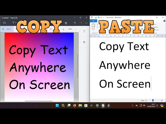 How To Copy Text That Can't Be Selected Or From Image - Windows 11 (2025)