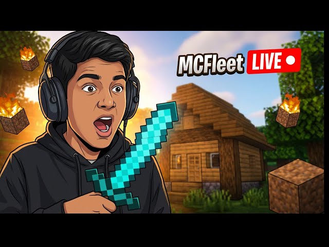 Can I Survive MCFleet PvP? 💀 Minecraft LIVE India #shorts #mcfleet #minecraft